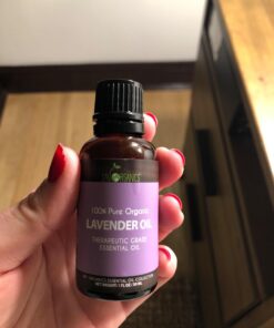 Sky Organics Organic Lavender Essential Oil, 100% Pure and Cold Pressed USDA Certified Organic for Aromatherapy & DIY, 1 Fl Oz. 1 Fl Oz (Pack of 1) 38 61vOxmc0XYL