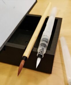 The Original Buddha Board Art Set: Water Painting w/ Bamboo Brush & Stand for Mindfulness Meditation – Inkless Drawing Board - Painting & Art Supplies – Ideal Relaxation Gifts for Women or Men 39 61vTVYU0UfL