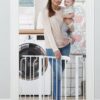 Regalo Easy Step 38.5-Inch Wide Walk Thru Baby Gate, Includes 6-Inch Extension Kit, Pressure Mount Kit, Wall Cups 38.5" Wide 94 61vUvtejXrL