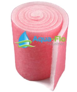 Aqua-Flo Pond & Aquarium Filter Media, 14 x 120 X 1-Inches (Pink/White)