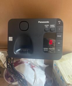 Panasonic DECT 6.0 Expandable Cordless Phone System with Answering Machine and Call Blocking - 3 Handsets - KX-TGE433B (Black) Easy Use 38 61vX76FVdVL