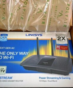 Linksys EA7500 Dual-Band Wi-Fi Router for Home (Max-Stream AC1900 MU-Mimo Fast Wireless Router) 57 61vXwsS9MfL