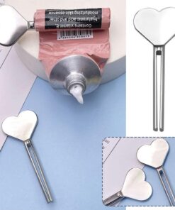 SSRoirvbb Metal Manual Toothpaste Squeezer,Stainless Steel Dispenser Tube Squeezer,Hand Cream Tube Key Roller Set,Metal Tube Squeezer Rolling Key for Bathroom Cosmetic 1pc Gold 11 61vZISuyeHL