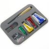 BIGTEDDY - Bias Tape Makers Kit Adjustable Binder Foot Presser for Hem Sewing/Quilting 6MM/12MM/18MM/25MM Basic Set 51 61vaIp7ImPL