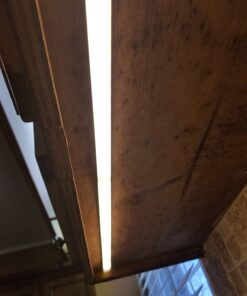 Muzata 6-Pack 3.3ft/1Meter U Shape LED Aluminum Channel System with Cover, End Caps and Mounting Clips Aluminum Profile for Under Cabinet LED Strip Light Installations U1SW WW LU1 54 61vah0fU5FL