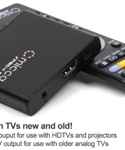 Micca Speck G2 1080p Full-HD Digital Media Player for USB Drives and SD/SDHC Cards, Digital Signage, H.264/AVC MP4 MKV Videos MP3 Music JPG Photos, HDMI and AV Output, Auto Play and Resume Speck G2 Full-HD 31 61vcyWCCGWL