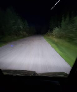 LEDKINGDOMUS Led Light Bar 300W 52 inches Curved Light Bar & 2pc 4 inches 18W Flood Light Pods & Switch Wiring Harness Compatible for Jeep, Pickup, Truck, Car, ATV, 4x4, 4WD, Off Road Driving Light 52inch + 4inch Pods + Wiring Harness Black 39 61veUVo9zRL