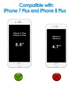 Alternative view of JETech Screen Protector for iPhone 8 Plus and iPhone 7 Plus, 5.5-Inch, Tempered Glass Film, 2-Pack