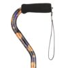 NOVA Designer Walking Cane with Offset Handle, Lightweight Adjustable Walking Stick with Carrying Strap Celestial Design 59 61viTn7wtaL