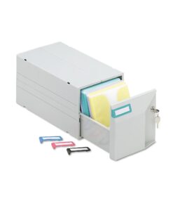 Alternative view of Innovera IVR39501 150 Disc Capacity CD/DVD Storage Drawer - Light Gray