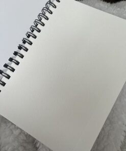 Canson Artist Series Watercolor Paper, Wirebound Pad, 5.5x8.5 inches, 20 Sheets (140lb/300g) - Artist Paper for Adults and Students - Watercolors, Mixed Media, Markers and Art Journaling 5.5" x 8.5" Side Wire 26 61vkWS GjuL