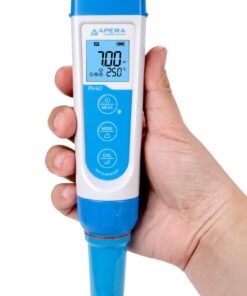 Apera Instruments AI311 Premium Series PH60 Waterproof pH Pocket Tester Kit, Replaceable Probe, ±0.01 pH Accuracy, Lcd display Regular Glass Bulb Sensor 31 61vllRKzNWL