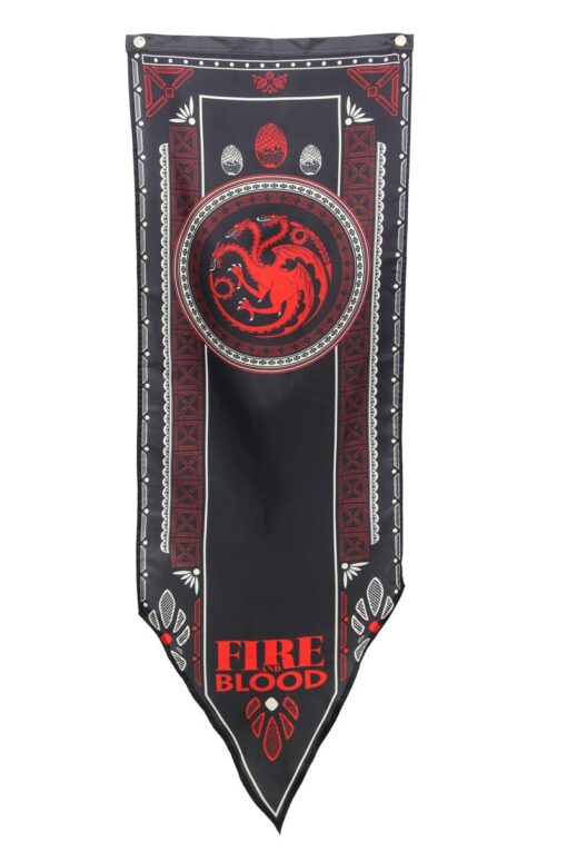 Game of Thrones House Targaryen Tournament Banner 19.25 x 60 in