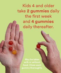 SmartyPants Kids Multivitamin Gummies and Fiber Supplement: Omega 3 Fish Oil (EPA/DHA), Vitamin D3, C, Vitamin B12, B6, Vitamin A, K & Zinc, Gluten Free, Three Fruit Flavors, 120 Count (30 Day Supply) Kids Formula w/ Fiber 120 Count (Pack of 1) 30 61vpJjo02lL 1