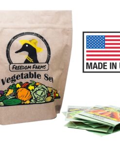 Alternative view of Set of 43 Assorted Vegetable & Herb Seed Packets - Over 10,000 Seeds! - Includes Mylar Storage Bag - Deluxe Garden Heirloom Seeds - 100% Non-GMO