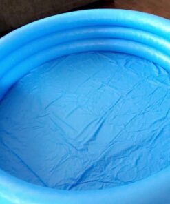 Intex FBA_58446EP Crystal Blue Kids Outdoor Inflatable 66" x 15"Swimming Pool, Blue, 8" 9 61vso0eoZAL