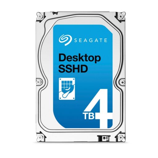 (Old Model) Seagate 4TB Gaming SSHD(Solid State Hybrid Drive) SATA 6Gb/s 64MB Cache 3.5-Inch Internal Bare Drive (ST4000DX001)