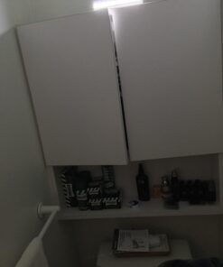 OxyLED Motion Sensor Closet Lights - Under Cabinet Lighting, Wireless Stick-on Anywhere Battery Operated 10 LED Motion Sensor Night Light, Safe Lights for Cabinet Wardrobe Stairs (1 Pack) 1 Pack 57 61vuk7KFy4L