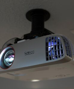 BenQ HT2150ST 1080P Short Throw Projector | 2200 Lumens | 96% Rec.709 for Accurate Colors | Low Input Lag Ideal for Gaming | Stream Netflix & Prime Video,White 1080P Accurate Color 48 61vwebeX9L