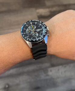 Seiko Original Rubber Curved Line Watch Band 22mm Divers Model and Genuine Seiko Spring Bars 47 61vwppdxboL