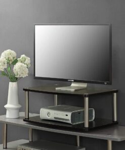 Alternative view of Convenience Concepts Designs2Go Two Tier Swivel Riser, Black , 23.75 x 15.75 x 9.25