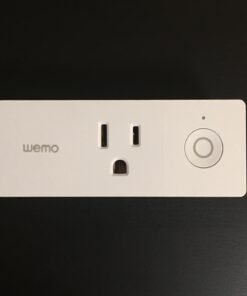 Wemo Mini Smart Plug, WiFi Enabled, Works with Alexa, Google Assistant & Apple HomeKit 41 61vzg y0vIL