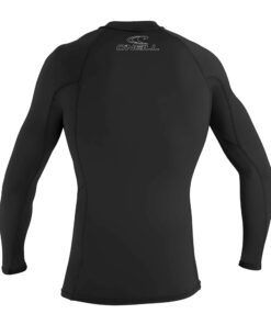 Alternative view of O'Neill Men's Basic Skins UPF 50+ Long Sleeve Rash Guard Large Black