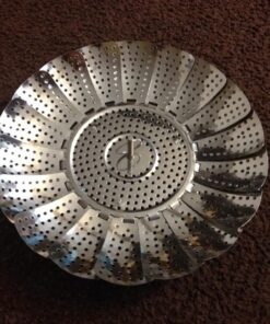 Sunsella Vegetable Steamer - 5.3" to 9.3" - 100% Stainless Steel 54 61w1b0DO 9L