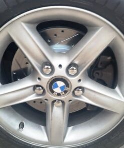 R1 Concepts Eline Drilled Slotted Brake Rotors + Ceramic Pads Kit Bmw 323,325,328, (E46) 36 61w5FEhcXPL