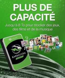 Seagate BarraCuda 4TB Internal Hard Drive HDD – 3.5 Inch Sata 6 Gb/s 5400 RPM 256MB Cache For Computer Desktop PC – Frustration Free Packaging ST4000DMZ04/DM004 26 61w5ksqJYkL