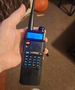 Mirkit Ham Radio Baofeng UV-5R MK4 8 Watt Max Power 2023 Two Way Radio VHF/UHF 144-148/420-450 mhz with 1800 mAh Baofeng Battery, Mirkit Software & Lanyard for Your Baofeng Radio Walkie Talkie 1 X 19 61w66bjg7tL