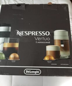 Nespresso Vertuo Coffee and Espresso Machine by De'Longhi, 1597 milliliters, Silver Machine Only 36 61w6kSj1ZL