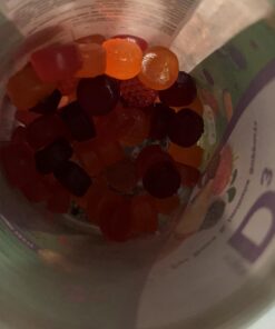 Vitafusion Vitamin D3 Gummy Vitamins for Bone and Immune System Support, Peach, Blackberry and Strawberry Flavored, 50 mcg Vitamin D, 75 Day Supply, 150 Count 150 Count (Pack of 1) 47 61w7TBuldGL