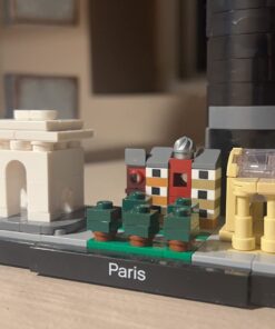 LEGO Architecture Skyline Collection 21044 Paris Skyline Building Kit With Eiffel Tower Model and other Paris City Architecture for build and display (649 Pieces) 28 61w7ha0oTnL