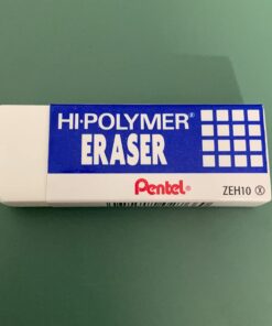 Pentel® Hi-Polymer Erasers, White, Pack Of 4 4 Count (Pack of 1) Large Block Eraser 29 61w8N9rE6sL
