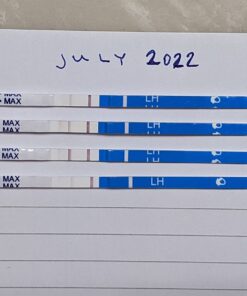 Clinical Guard 40 Ovulation Test Strips and 10 Early Pregnancy Test Strips Combo Rapid HCG Test Fertility Ovulation Predictor Kit 50 Count (Pack of 1) 47 61w9 Yc TwL