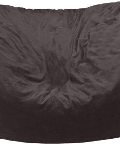 Amazon Basics Memory Foam Filled Bean Bag Lounger with Microfiber Cover, 6 ft, Grey, Solid 24 61w94d7 bPL