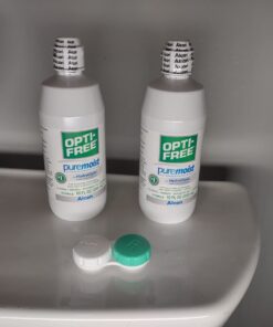 Opti-Free Puremoist Multi-Purpose Disinfecting Solution with Lens Case, 20 Fl Oz 21 61w9PnF24oL