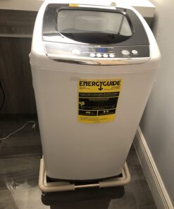 SPACECARE Mobile Roller with 4 Locking Wheels - Adjustable Furniture Dolly Washing Machine Stand Refrigerator Base Moving Cart Off White 48 61wAw2r9tfL