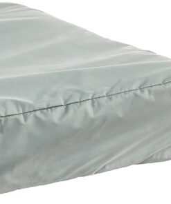 Molly Mutt Water-Resistant Dog Bed Liner, Nylon Bed Liner For Dogs, Easy To Clean, Gray, Small, 22”x27”x4.75” 22.0"L x 4.5"W x 27.0"Th Old Version 6 61wBbGqA4GL