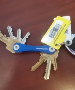 KeySmart Classic - Compact Key Holder and Keychain Organizer (up to 14 Keys, Blue) 39 61wCeUpKdGL