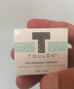 TOULON Eye Cream for Dark Circles, Puffiness and Wrinkles. Reduces Fine Lines with Vitamin C, Peptides & Alpha Hydroxy Acid. Minimizes Crows Feet, Puffy Eyes and Bags 45 61wELnmbOgL