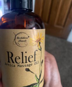 Relax Therapeutic Body Massage Oil - with Best Essential Oils for Sore Muscles & Stiffness – Lavender, Peppermint & Marjoram - All Natural - with Sweet Almond, Grapeseed & Jojoba Oil 8oz 8.5 Fl Oz (Pack of 1) 51 61wEMgJapgL