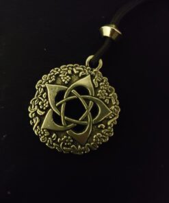 Pentacle of the Goddess Wiccan Jewelry Pagan Pentagram Necklace by Pepi 22 61wF1NxOL