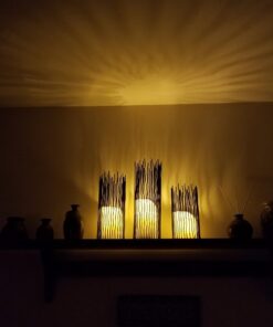 Set of 3 Metal Iron Candle Holder, Black Candlestick Modern Table Centerpiece for Indoor & Outdoor Decor, Dining Room, Home Decoration 42 61wFEXndeBL