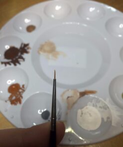 AIT Art Select Red Sable Detail Brush Set, 7 Pure Russian Sable Paint Brushes, Handmade in Germany for Crafting Exquisite Details Using Oil, Acrylic, or Watercolors 55 61wGZ8xtoL