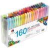 Smart Color Art 160 Colors Gel Pens Set 80 Gel Pen with 80 Refills for Adult Coloring Books Drawing Painting Writing Doodling 51 61wIw6KioPL