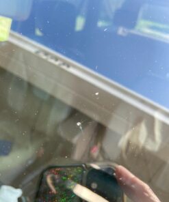 Rain-X 600001 Windshield Repair Kit - Quick And Easy Durable Resin Based Kit for Chips and Cracks, Good For Round Damage Below 1" In Diameter And Cracks Smaller Than 12" In Length, BLUE,YELLOW Pack of 1 Clear 43 61wJCp5yyfL