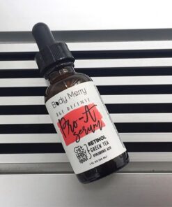 Body Merry Age Defense Pro-A Serum – Anti-Aging Retinol Treatment with Hyaluronic Acid, Vitamin E and Natural Aloe - Hydrating Skin Care for Fine Lines, Wrinkles and Hyperpigmentation, 1 fl oz 1 Fl Oz (Pack of 1) 22 61wJGma46IL