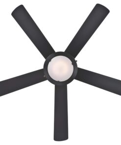 Westinghouse Lighting 7224200 Comet Indoor Ceiling Fan with Light, Matte Black Indoor Only LED 29 61wKyxIcNML